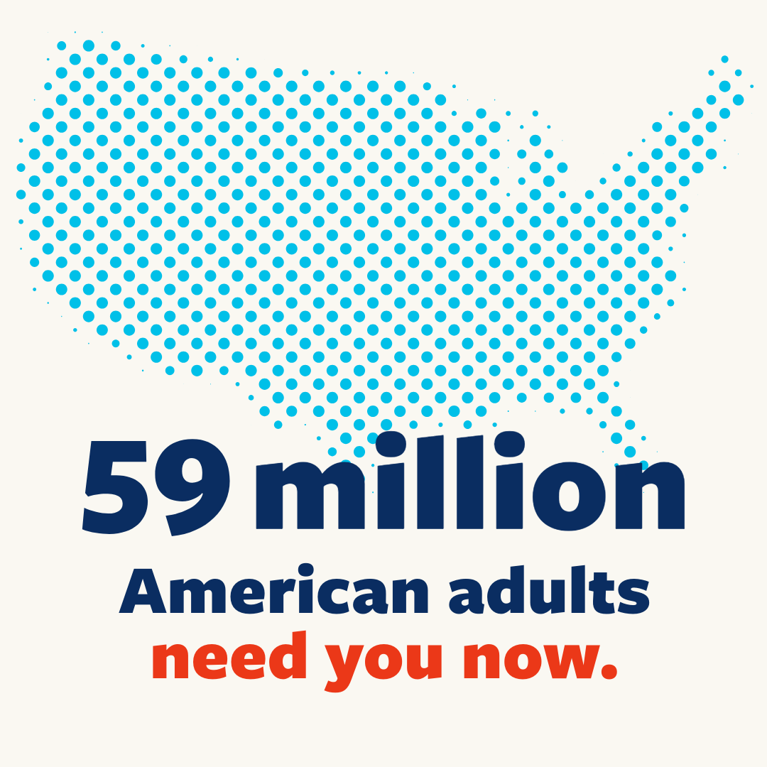 ProLiteracy's tweet photo. 59M American adults struggle with basic reading skills. That impacts jobs, families, healthcare, and everyday life. Together, we can change that through our Literacy Ignites Hope campaign. Donate today: https://t.co/ZV2EToRp8L
#LiteracyIgnitesHope #AdultEdu #LiteracyMatters https://t.co/cwPbw8pq29