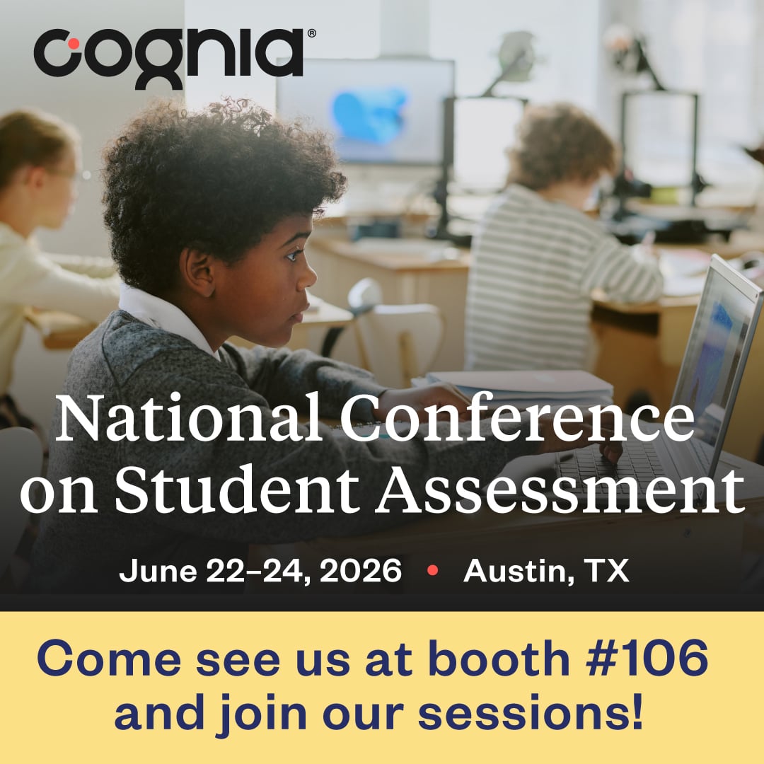 CogniaOrg's tweet photo. Don't miss out on our exciting sessions at the National Conference on Student Assessment! 

Alongside amazing partners, we will present four sessions around topics including leveraging assessment data, school improvement, and innovation in assessment. 
https://t.co/sYSe27ASmV https://t.co/eL1iBU9FCX