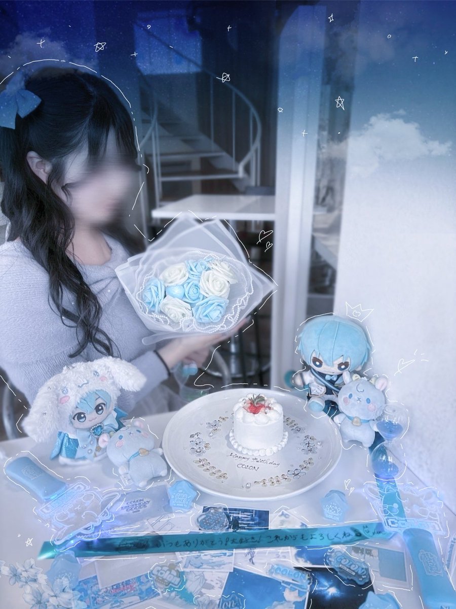 Soraa__56n's tweet photo. ┊ ┊ ┊ ┊ ┊ ⋆ ┊
┊⋆ ˚✯┊☪⋆ ✩
☪⋆｡˚┊˚✩ ┊
┊⋆｡˚. ੈ 　
⋆✩　　　💎 𝑯𝒂𝒑𝒑𝒚 𝑩𝒊𝒓𝒕𝒉𝒅𝒂𝒚 𝑪𝒐𝒍𝒐𝒏 ☁️

　生まれてくれてありがとう🩵💭

☁️#ころんくん 
☁️#ころんくん誕生祭2026 

ALT💌 https://t.co/vYdVsd9GRM