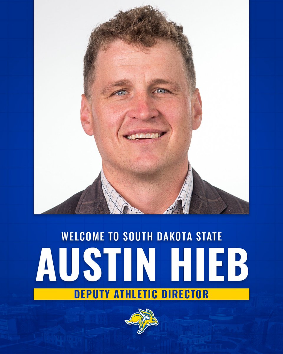 GoJacksSDSU's tweet photo. Welcome to the Yellow &amp; Blue, Austin! 💙

📰 » https://t.co/f2jjSPziN1

#GoJacks 🐰 https://t.co/uFkwn1z4wg
