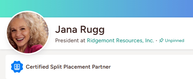 TopEchelon's tweet photo. Top Echelon would like to congratulate #recruiter Jana Rugg of Ridgemont Resources, Inc. for becoming a Certified Split Placement Partner (CSPP) in TE Network!

#Recruitment #Recruiting #Recruiters #ExecutiveSearch https://t.co/3nJKVUZJ1w