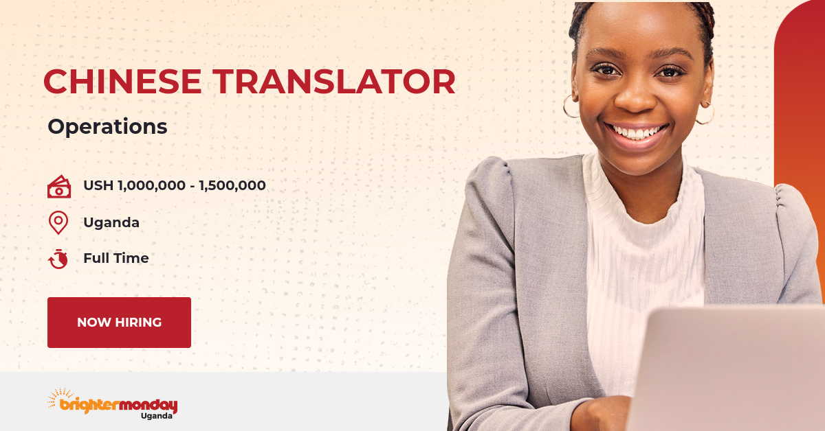 BrighterMonUG's tweet photo. 🚨 Job Alert! 

Seeking a Chinese Translator for translation, operations, and team leadership. Entry level. Apply Now!
https://t.co/Y57Ik9kO8g

Know someone perfect for this? Share or tag them!

#NowHiring #JobsInUganda #BrighterMondayUgandaJobs #EndUnemployment https://t.co/lzIKgcVnxd