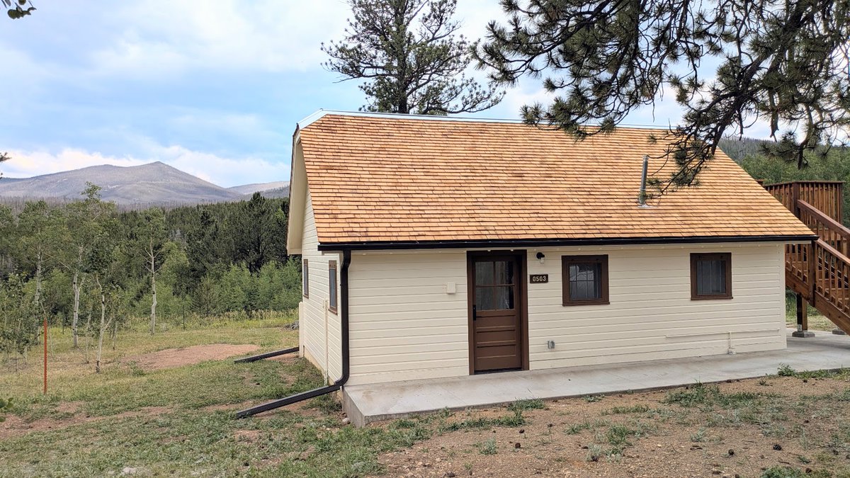 usfsarp's tweet photo. Recreation rentals are open for the season across the Arapaho Roosevelt Pawnee, including the new wheelchair-accessible Buckhorn Bunkhouse at the Buckhorn Ranger Station. Information and reservations are available through https://t.co/pRxQ4Uc92j. https://t.co/3PsBBcymRp