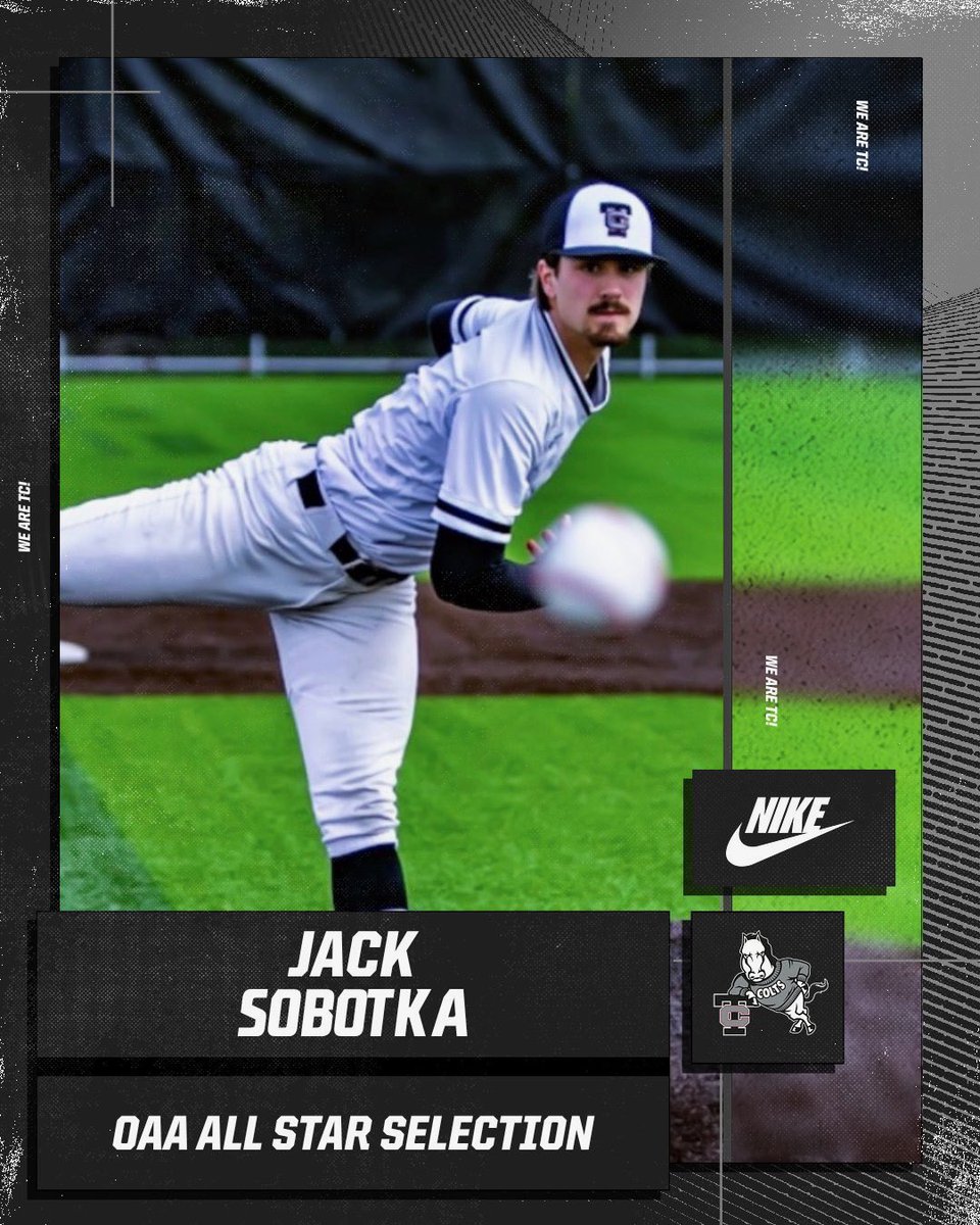 troycolts_base's tweet photo. Congrats to @jack_sobotka on his OAA All Star selection! He will take the mound again on Tuesday, June 16th at 7:00 pm @ UWM Field

Finished his career with a 1.6 career ERA over 3 years of 35 plus innings each spring and 130 overall  🔥

@Troy__Athletics @MAC_OAA_ASG https://t.co/9ifQgJsA2R