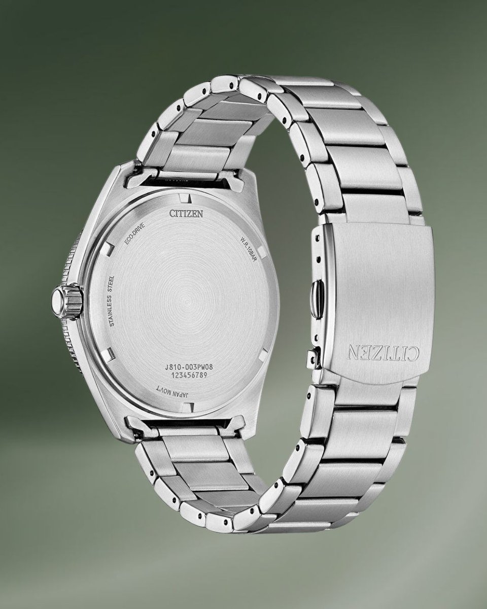 Citizen Eco-Drive AW1880-55X Erkek Kol Saati, yeşil kadranı ve