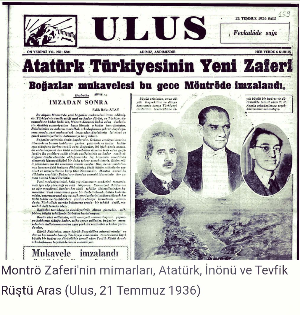 SMEYDAN's tweet photo. Çünkü konu hakkında bilginiz yok!  

Neden mi çekildiler? Çünkü? 

“İngiltere, Kemalistlerin hem Irak’ta hem de Boğazlarda yarattıkları tehlikeye karşı koyacak güçte değildir.”

 (Rumbold’tan Curzon’a Gizli Telgraf, İstanbul, 14 Eylül 1922) (İDA, FO 371/7888/E 9346)

👉Mustafa Kemal'in başkomutanlığında Türk Kurtuluş Savaşı kazanıldı. İngiltere'nin bel bağladığı Yunanistan yenildi. 9 Eylül 1922'de İzmir, 18 Eylül 1922'de Batı Anadolu kurtarıldı. Böylece Türk orduları, Mustafa Kemal Paşa'nın gösterdiği ilk hedefe ulaştı. Bunun üzerine İngiliz Başbakan L. George istifa etmek zorunda kaldı. 

👉Böylece ilk hedefine ulaşan Mustafa Kemal Paşa, şimdi ikinci hedefine odaklandı. Mustafa Kemal Paşa'nın ikinci hedefi Doğu Trakya'yı Yunan işgalinden kurtarmaktı. Bu amaçla zafer kazanmış Türk ordularını  İngilizlerin kontrolünde bulanan Çanakkale'deki tarafsız bölgeye yönlendirdi. Bu arada İngiliz Parlamentosu toplandı. İstanbul'daki İşgal Kuvvetleri Komutanı Ç. Harington'a eğer Mustafa Kemal İstanbul ve Boğazlardaki tarafsız bölgeye girmeye çalışırsa ateşle karşılık verilmesini emretti. Türk orduları, Çanakkale'de tarafsız bölge Erenköy'e girdi. Ancak Harington "ateş"  emri vermedi, veremedi. Çünkü yeterli gücü yoktu. İngiltere 8-10 bin askerle İstanbul ve Boğazlara yaklaşan Mustafa Kemal'in zafer kazanmış ordularına karşı direnemezdi.

👉 Bunun üzerine İngiliz Parlamentosu toplandı. İngiliz Parlamentosu, Mustafa Kemal'e karşı müttefikleri Fransa ve İtalya'dan yardım istedi. Lord Curzon kalkıp Paris'e gitti. Fransız ve İtalyan temsilciler ile 3 gün görüştü. Mustafa Kemal'e karşı yardım istedi. Ancak Fransa ve İtalya artık Türklerle savaşmayacakarını bildirdiler ve İstanbul'daki kuvvetlerini de Avrupa yakasına çektiler. Bunun üzerine İngiltere, Balkan ülkelerinden ve sömürgelerinden yardım istedi. Ancak bu yardım istekleri de reddedildi. Bu arada Sovyet Rusya ve Hint Müslümanları da eğer İngiltere ve Türkiye arasında İstanbul ve Bogazlar için bir savaş çıkarsa Türkiye'nin yanında yer alacaklarını bildirdiler. Ayrıca İngiltere tam o sırada İrlanda, Mısır, Hindistan, Kanada gibi sömürgelerindeki isyanları bastırmakla uğraşıyordu. Bu konjektürde ne yapacağını şaşıran İngilizler, 23 Eylül 1922'de Mustafa Kemal Paşa'ya, barış antlaşması imzalanıncaya kadar İstanbul ve Boğazlara yürümeyi durdurması halinde Doğu Trakya'nın Türkiye'ye bırakılacağını bildirdiler. 

👉Bu gelişmeler üzerine 11 Ekim 1922'de İngiltere, Fransa ve İtalya ile TBMM arasında Mudanya Ateşkes Antlasması imzandı. Böylece Türkiye ile Yunanistan ve İtilaf Devletleri arasındaki savaş durumu sona erdi ve İngiltere, Fransa, İtalya Doğu Trakya'nın boşaltılıp TBMM yönetimine bırakılmasını kabul etmek zorunda kaldılar. 

👉Kasım 1922'de Lozan görüşmeleri başladığında İstanbul hala İngiliz işgali altındaydı. Ancak Mustafa Kemal Paşa Mudanya Ateşkes Antlaşması sonrası Refet Paşa'yı Doğu Trakya'yı teslim almak için görevlendirdi. Ancak Refet Paşa İstanbul'dan geçerek D. Trakya'ya gitmek zorundaydı. Refet Paşa 100 jandarma ile İstanbul'a girdi. Refet Paşa İstanbul'da adım adım yönetimi ele geçirdi. İngilizler bu oldu bittiye karşı koyacak durumda değildi. 

👉24 Temmuz 1923'te Lozan Barış Antlaşması imzalandı. Lozan'daki tahliye protokollerine göre İngiltere Lozan onaylandıktan 6 hafta sonra İstanbul'u boşaltmak zorundaydı. Öyle de oldu. Son İngiliz kuvvetleri 2 Ekim 1923'te İstanbul'dan GELDİKLERİ GİBİ GİTTİLER. 6 Ekim 1923'te Mustafa Kemal'in askerleri, Türk ordusu İstanbul'a girdi. Böylece Fatih'in fethettiği İstanbul yeniden vatan toprağı yapıldı. 

👉Lozan'da sadece Boğazlardan geçişi düzenleyen uluslararası Boğazlar Komisyonu ve askerden arındırılmış bölgeler vardı. Atatürk Boğazlarda mutlak egemenlik için fırsat kolluyordu.Beklediği fırsatı 2. Dünya Savası öncesinde buldu. Savaş tehdidini öne sürdü. 1936 Montrö Boğazlar Sözleşmesi ile Türkiye Boğazların mutlak hakimi oldu.

Bkz.👇

https://t.co/0cajPIPWmz

https://t.co/lir06kGk9Y

https://t.co/cxYFTwwaTK

https://t.co/75nrk4vx5Y