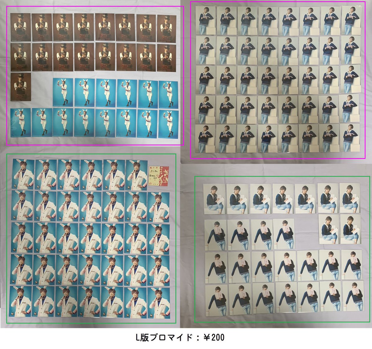 saco_414's tweet photo. @1
[お譲りします]
前川優希関連グッズ② 
条件詳細4枚目 

担降りの為お譲り先を探しています。
初回お取引の前にプロカご一読下さい。
検索用：エーステ綴ダイカット色紙役者100人展バイベクリカエームビ特典TFGカメラ男子アニカフェムビチケ稽古着カードAmazonフラワーステショカレー劇中劇 https://t.co/KttgPBAE8b