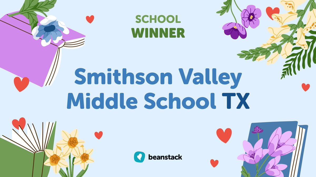 beanstackapp's tweet photo. Congratulations to the winners of our April Library Love Challenge! 💙

These schools + libraries went above and beyond to celebrate libraries and all they do for their communities. Together, nearly 570K participants logged almost 29M  minutes — an amazing show of library love! https://t.co/9if4B6RKU3
