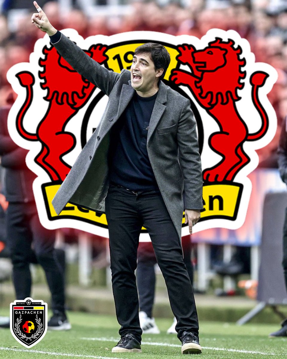 Gazpachen's tweet photo. BOMBAZO DE KICKER.

Según el medio alemán, Bayer Leverkusen está en conversaciones avanzadas con Andoni Iraola para que reemplace a Kasper Hjulmand.

Aún no hay nada cerrado, pero nadie ha avanzado tanto en las negociaciones con el entrenador como Las Aspirinas.

Si hay final feliz, me parece un salto de calidad notable.