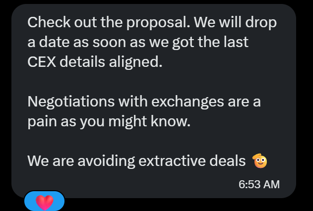 FoFan_eth's tweet photo. Be honest, I was wrong on the $DEUS listing fees on @kucoincom and @MEXC.

Team paid under 100k in token to such exchanges, and I'm really glad to hear it, the rest of the tokens were sent for liquidity on the exchanges.

@ZolKilla really did what he said to me "We are avoiding extractive deals".

So, if you find 2 transactions from the team balance:
6m token to mexc
10m tokens to kucoin

Most of the tokens are for liquidity on exchanges, I was wrong by thinking the tokens are a listing fees to the exchanges.
