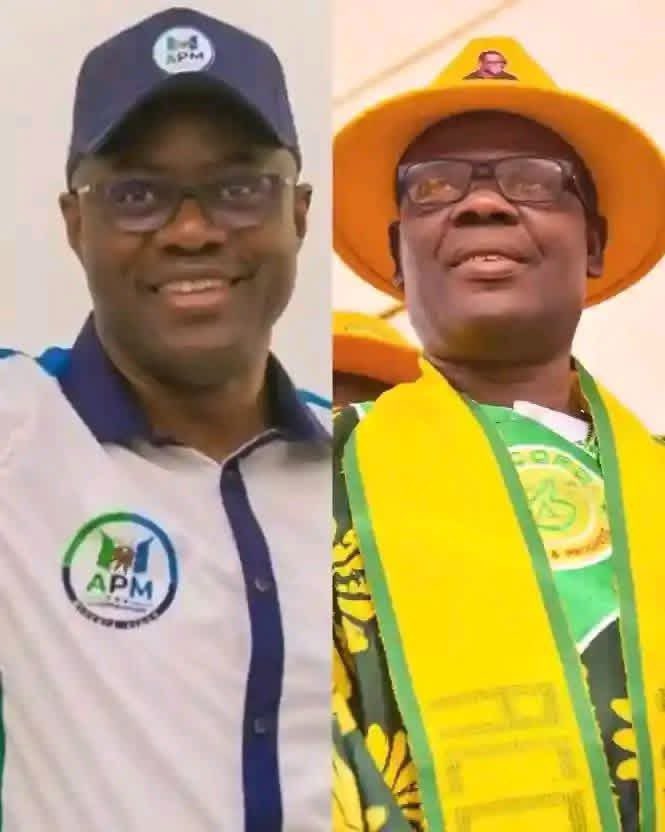 PeoplesVoixe's tweet photo. It not always the most powerful who writes history, but the one who survives. Seyi Makinde may be the most powerful in Oyo State today, but Oriyomi Hamzat will write tomorrow’s history. #ConcernedCitizens https://t.co/MrWI0Hqmi5