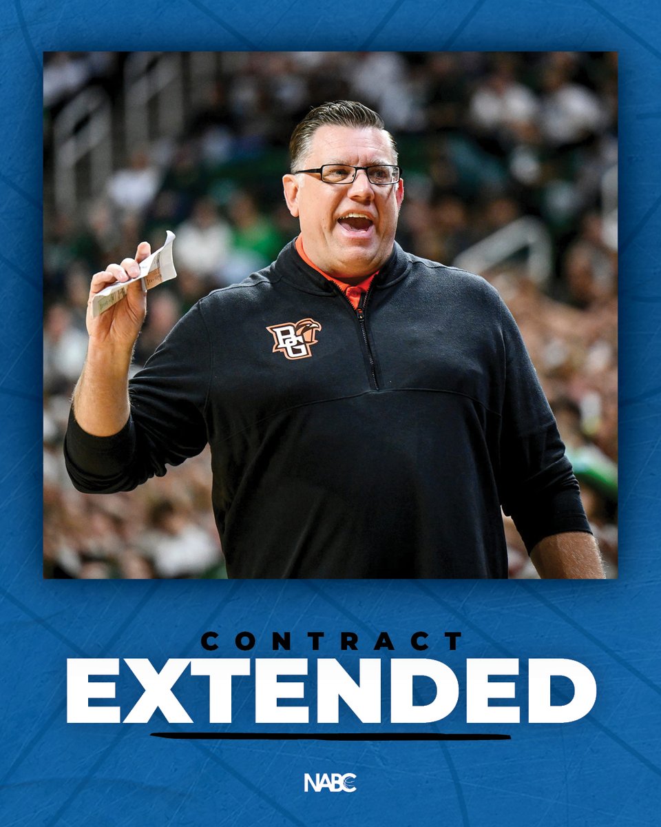 NABC1927's tweet photo. Todd Simon is locked in at Bowling Green through 2030!

@CoachTsimon | @BGSUMBB https://t.co/qzXE6vgJp8