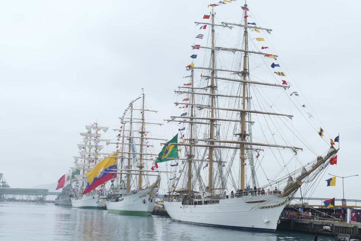 naval_peru's tweet photo. El Perú se alista para recibir el #VelasLatinoamérica2027, el encuentro marítimo y cultural más importante de la región. El Callao y Paracas serán escenarios de una histórica reunión de grandes veleros y delegaciones internacionales, consolidando el liderazgo de la @naval_peru https://t.co/F6FTmXp5RN