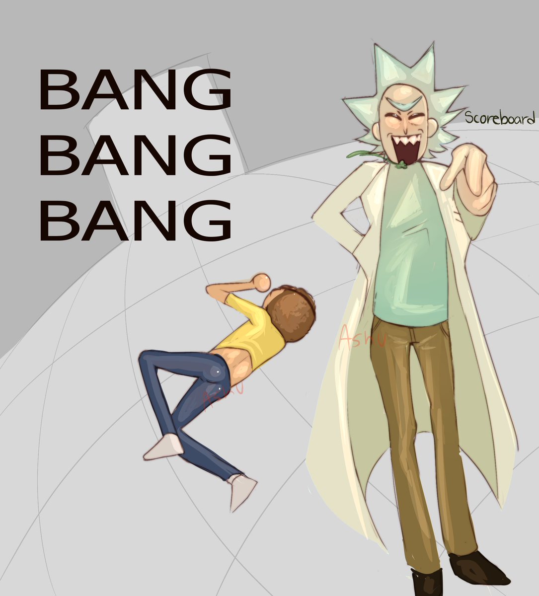 _Ashu7_'s tweet photo. Scoreboard

#rickanmorty #evilmorty #rickandmortyseason9 https://t.co/k5B1Vwt3HI
