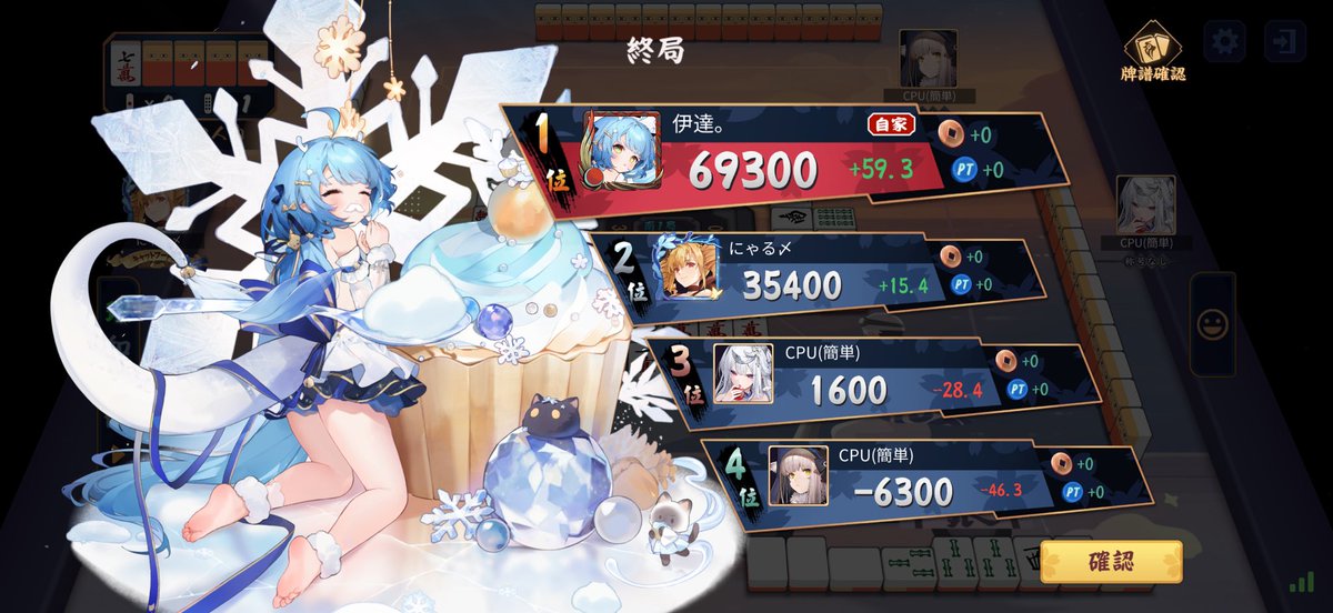date_mm_'s tweet photo. 夜はにゃるくんと麻雀🀄️
安定にずーと話して笑い止まらんかった🤣
初めは調子良かったのに後からぼこぼこ
次遊ぶんたのしみーっ🎮 https://t.co/4vxdEW6kPv