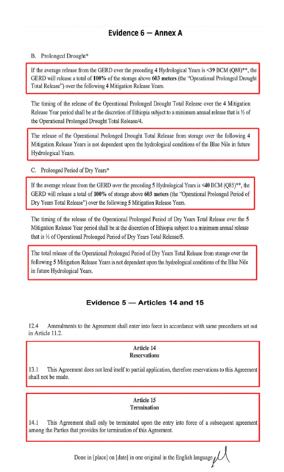 RenaissanceDam's tweet photo. How Egypt Tried to Fool Ethiopia: Article 10.1, the Beautiful Sentence in the 2020 Draft That Was Just an Empty Box (Part One)

A close reading of Article 10.1 of the 2020 Washington draft, and why the only “gift” Ethiopia received was wrapped in ribbon and filled with air.

Let me start with a confession.

The last time I sat down and read the 2020 draft, the one Egypt initialed in Washington on February 28, 2020, the one Ethiopia walked away from, I missed something. Not a small thing. A big thing. I was so busy hunting for the poison in the document that I walked right past the one place where the document smiles at you.

There is one sentence in that whole draft that looks like the clear, headline gift for Ethiopia, the one that can make an Ethiopian reader breathe for a moment. Out of fifteen articles, four annexes, and a stack of exhibits, this is the sentence everyone points to first.

It is Article 10.1. And here is what it says, word for word: “This Agreement is not intended to be and shall not be interpreted or applied as an allocation of the waters of the Blue Nile among the Parties.”

Read that again slowly. Not an allocation of the waters of the Blue Nile. For a country that has spent a century being told by colonial-era papers it never signed that its own rain already belongs to someone downstream(Egypt), that sentence is oxygen. It says, in plain legal language, that this document does not divide the Nile. It does not hand Egypt a written quota. It does not bless the old “historical rights.” On its face, it protects the one principle Ethiopia has bled to defend: the Blue Nile is not already spoken for.

But here is the first problem, and you need to see it before you let your shoulders drop. The draft does not leave Article 10.1 standing alone. The opening of the agreement says it consists of the articles, annexes, and associated exhibits, and that these constitute an integral part of it. In plain language: Exhibit A is not decoration. Annex A is not a footnote. They are bolts in the same machine as Article 10.1. So that beautiful sentence must be read together with the very annexes that quietly do the opposite of what it promises.

So I want to be honest with you, my friends, before I get angry, because I am going to get angry. That sentence is real, and it is good. If I tell you it is worth nothing at all, I am lying to you, and a man who lies to his own people to win an argument is no better than the people he is arguing against.

But here is the question that has been burning in me since I reread it:

What is the use of one good sentence in a house built entirely to trap you?

That is what this whole article is about. So pour your coffee, settle in. Let me take you somewhere first.

Let us drive back to February 2020, into a room I was never in.
I want to be completely clear with you. I was not in that negotiation room in Washington. I have no idea what was actually said. What I am about to tell you is my imagination, a story, a picture in my head, and I am telling you it is imagination so that no one can later say Asrat made up facts. I made up nothing. I am painting a scene. Bear with me.

Picture it. February 2020. A cold Washington conference room. A long polished table. On one side, Egypt’s delegation, calm, prepared, lawyers who have studied this river for generations. Beside them, helpfully, the United States Treasury, facilitating. And in the corner, the World Bank, lending its “technical input” like a respectable witness at a wedding nobody asked for.

And the draft on the table? In my imagination, it already leaned heavily toward egypt control. I am not going to hand you a precise percentage and pretend I measured it. I didn’t, and neither did anyone who tells you a number. I am describing the shape of the text: Annex A, Exhibit A, Article 4.5, Article 9, Article 12, Article 14, and Article 15 all lean the same way, like trees bent by one strong wind. They never need to say the word “allocation” to take the water.

Now imagine, in that room, one tired Ethiopian negotiator looks up from the pages, feels his stomach drop, and says, almost begs:

“Wait. Wait. There has to be at least ONE article in here that is good for Ethiopia. One. Give us something we can carry home.”

And imagine Egypt, patient, unbothered, the way a chess player is unbothered when you finally move a pawn, leaning back, thinking for one second, and saying:

“Of course. Here. Write this down: ‘This is not an allocation of the Blue Nile.’ There. Now you have your good article. Article 10.1. Happy?”

And the pen moves, and the sentence goes in, and somewhere a shoulder relaxes.

Again, Don’t take my word for any of that. It is theater in my head. But ask yourself why the theater feels so true. Why does it fit the document so perfectly? Because when you finally read what the rest of the draft actually does, you realize that Egypt could afford to give away that sentence. It cost them nothing. They were never going to need the word “allocation.” They had already written the allocation into the machinery. They just left the name off.

The candy and the toys
Let me use an analogy, so let me give you the one every Ethiopian parent already understands.

A clever uncle visits a child. He crouches down, smiling, and holds out one bright piece of candy. “This is for you,” he says. “It’s all yours. Nobody can ever take this candy from you. I promise.”

The child’s eyes light up. Mine. He said it’s mine.

And while the child is busy unwrapping that one candy, happy, distracted, grateful, the uncle quietly gathers up every toy in the room. The blocks. The ball. The little wooden truck the child’s father carved with his own hands. All of it. Into his bag.

Then the uncle stands up, pats the child on the head, and says, “See? I kept my promise. The candy is still yours.”

That is Article 10.1.

The candy is the word. The toys are the water.

But let me give you a second picture, because the candy story is too gentle, and what was attempted in Washington was not gentle.

Imagine a man builds a house with his own hands. He carries every stone himself. He goes hungry to pay for the cement. His children carry water up the hill for the mortar. For years. And when the house is finally standing, strong, his, earned, a neighbor arrives with a contract. The contract has a beautiful first line: “This document does not say we own your house.” The neighbor smiles. “You see? We respect that it’s your house.”

And then, in the small print, the contract says: you may not lock your own door without our permission. You must leave the windows open on the nights we choose. When the well runs dry, you must give us your stored water first, even if your own children are thirsty. And you may never tear up this contract unless we agree to let you.

Whose house is that, really?

The deed says it’s yours. The operation of it belongs to the neighbor. And a house you cannot lock, cannot run, and cannot leave is not your house. It is your prison that you happen to have built yourself.

That is the genius and the cruelty of what was put on that table. Egypt did not try to take the deed to GERD. Taking the deed would have been too obvious; it would have caused an open fight. Egypt did something quieter and far more dangerous. It reached for the operating manual while letting Ethiopia keep the deed, and then it offered Article 10.1 as proof of its good manners.

Now let us leave my imagination and walk into the real document.
Here is where I stop telling stories and start showing receipts. Everything from here is in the text. I will quote it. You decide.

The whole trick of Article 10.1 rests on a distinction that sounds boring but decides everything: the difference between what a clause says it is and what a clause makes you do.

In law, this is not a small point. It is the whole point. Lawyers have a saying about it that goes back centuries: substance over form. It does not matter what you call the animal. If it has four legs, a mane, and hooves, and it carries a rider, it is a horse. You can write “this is not a horse” on a sign and hang it around its neck. It is still a horse.

Article 10.1 is the sign that says “this is not a horse.”

The annexes are the horse.
So let me walk you through the animal, piece by piece, strongest evidence first, because you asked me to start from the top of the mountain and come down, and the view from the top is brutal.

Exhibit A: the receipt that ends the argument
If I could show an Ethiopian only one page of this draft, it would be Exhibit A, the Drought Conditions Release Matrix. It is a grid of numbers, dry and bureaucratic, and inside that grid sits the single most damning fact in the entire document.

Find the row where the GERD reservoir is at its highest listed level: 625 meters above sea level, holding 49.3 billion cubic meters. Now follow it across to the column where the river’s flow for the year is only 20 BCM. A drought year. A hungry year. A year when the rain failed.

The number in that box is 34.04.

Stop and feel what that means. The river brought you 20. If signed as written, the document would require you to release 34.04 BCM. That is about 170 percent of everything nature gave you that year. Where do the missing 14.04 billion cubic meters come from? Not from the sky; the river brought only 20, not 34.04. The missing 14.04 must come from your storage, from the water you saved, from the water your country went into debt to hold back. In the dry year, when your own people most need that reserve, the rule would reach into your reservoir, pull out roughly 14 billion cubic meters of stored Ethiopian water, and send it downstream.

Now turn back to Article 10.1 and read it one more time: “not… an allocation of the waters of the Blue Nile.”

My friends, what do you call a rule that tells you exactly how much water to deliver downstream under specified drought conditions, enforceable through the agreement, and drawn from your own stored water? There is only one honest description for it: functional allocation. Allocation without the name. Egypt did not need the word, because Egypt had the number: 34.04.

That single box cancels most of the comfort of 10.1 by itself. I would put it roughly ninety percent of the way toward making 10.1 meaningless. The sign says “not a horse.” The horse just kicked you.

Annex A: the water debt that follows you into the dark
It gets worse, and I need you to follow me carefully here, because this is the part a downstream legal strategy would love and the Ethiopian public never understood.

Look at the long-term operation rules in Annex A. They say that if the average GERD release over the preceding four hydrological years falls below 39 BCM, GERD must release 100% of the storage above 603 meters over the following four mitigation years. And if the average over the preceding five years falls below 40 BCM, GERD must release 100% of the storage above 603 meters over five mitigation years.

One hundred percent. Not a share. Not a portion. All of the storage above 603 meters.

And then comes the sentence that should make every Ethiopian’s blood run cold. The draft says these releases are: “not dependent upon the hydrological conditions of the Blue Nile in future Hydrological Years.”

Read that slowly, because it is the cruelest line in the document. Not dependent on the future. It means this: suppose a drought hits, and the rule triggers a multi-year obligation to drain your storage. Now suppose the next years are also dry, God forbid, a real drought, the kind the Horn of Africa knows too well. Under any sane, humane rule, your obligation would shrink, because there is no water and your own people are suffering.

But this draft says no. The debt was calculated from the past. You must pay it regardless of the present. Even if your children are thirsty. Even if your turbines are starving. The water debt does not care about the future, because it was never designed to protect you. It was designed to guarantee Egypt’s supply no matter what the sky does to Ethiopia.

This is not cooperation. Cooperation shares the pain of a drought. This exports the pain of drought out of Egypt and pushes it upstream onto us. It turns GERD, the dam we built to protect ourselves from drought, into an insurance policy for someone else’s drought. We pay the premiums. They collect the claim.

And here is the engineering knife hidden inside the legal one. Draining your reservoir down to 603 meters does not only cost you water. It costs you power. A hydropower dam generates electricity from the pressure of the water stacked above the turbines, the “head.” Drop the level, and you drop the pressure, and you drop the megawatts. So in the very years when drought makes electricity most precious, this clause would put GERD under forced drawdown: less stored water, less hydraulic head, exactly when reliability matters most, so that Egypt’s fields stay green. We built the largest dam in Africa, and the draft would have us run it under drawdown to water someone else’s harvest.

What does Article 10.1 do about any of this? Nothing. It cannot. It is a sentence about a name. Annex A is a machine about water. When a name fights a machine, the machine wins every time.

Exhibit B: how one dry year becomes a chain that drags you for years
Now, someone might say: “Fine, one bad drought, one big release. We survive it and move on.” I wish that were true. Read Exhibit B, and you find out it is not a single bad year. It is a system.

Exhibit B does one small kindness. It says overlapping drought and dry-year measures should not be double-counted, and the higher value applies. Good. But it does not make this a single-year problem. It builds a stacking-risk architecture. It shows that a release obligation created in a drought period reduces the water GERD is allowed to keep in later years. And it shows that ordinary drought-matrix releases can operate during the very periods when prolonged-drought or dry-year mechanisms are already in effect.

So watch the chain form. A dry year triggers the matrix. A prolonged dry stretch creates a multi-year release duty. That duty then eats into your retention in the following years, years that may be perfectly normal. And on top of that, the drought matrix can still be firing at the same time. One bad season does not simply pass. It can attach itself to your dam and walk beside you for years, draining a little more along the way.

Article 10.1 has nothing to say to this system. It cannot, because it was never written as a master switch. It does not say “no annex may create water debt.” It does not say “no rule may force release above the year’s inflow.” It is a polite sentence sitting in the corner while the machine runs.

The definitions: how they made your success the reason you must pay
You would never look twice at Article 2. It is the “Definitions” section, the part everyone skips. That is exactly why it is dangerous. The most important traps are always set in the boring rooms.

The draft defines “Flow” like this: “‘Flow’ means the total volume of water entering the GERD reservoir in any given Hydrological Year.”

And it defines “GERD Level” as the level of your reservoir at the start of the year.

Why does this matter? Because these two boring definitions are the trigger for the whole release machine. The matrix doesn’t look at the water crossing into Sudan. It looks at the water inside your dam and at how full your reservoir is. And the fuller your reservoir, the more the matrix demands that you release.

Think about the madness of that. You worked hard. You saved water. You filled your dam, the dam you built to secure your own future. And the document treats your full reservoir not as your achievement but as the evidence that you can afford to give more away. Your savings account becomes the proof that you owe. Your success becomes the trigger of your obligation.

And there is a second blade here, aimed straight at the future, and this is the part I beg you not to skip. Because “Flow” is measured at the dam, any future Ethiopian project upstream of GERD could be argued to reduce GERD inflow and trip the same drought machinery, unless the agreement clearly protects future development from being converted into a release obligation. An irrigation scheme to feed Ethiopian children. A small dam for a thirsty highland town. A watershed to hold back the rains. Each one could lower the flow arriving at GERD, and a lower flow at GERD could be read as a drought under these very definitions. So Ethiopia developing its own land could, on paper, be made to look like the sky failing. Someone downstream could point at your new canal and argue that a drought was triggered, and the matrix would obey. The trap is not only set for today. It is set for your grandchildren, and it risks punishing them for the crime of building.

So when Article 10.1 says “not an allocation,” ask it: then why does my own water level decide how much I must surrender, and why might feeding my own people count against me? The article has no answer.

Article 10.2: the second beautiful sentence, also not enough
To be fair, there is a second sentence that looks friendly to Ethiopia, and an honest writer must deal with it. Article 10.2 says future developments upstream of GERD may be undertaken, but “without prejudice to this Agreement,” and in line with international-law principles like equitable use, no significant harm, and cooperation. That sounds good. Ethiopia should want that sentence.

But look carefully at four words: without prejudice to this Agreement. And what does this Agreement already do? It defines “Flow” at GERD. It ties release rules to GERD flow and GERD level. It pulls Annex A and Exhibit A into operation. So if future Ethiopian development reduces the inflow into GERD, the downstream argument writes itself: you have affected the trigger system inside the draft.

That is why Article 10.2 is not enough either. Future development should not merely be “allowed” in a sentence. It needs a real safe harbor, a line that says lawful Ethiopian development shall never automatically become drought, breach, shortage, compensation, water debt, or a release obligation. Without that protection, the future is allowed on paper but still forced to walk through the cage the rest of the draft has already built.

My Conclusion for part One

So let me close Part One with the simplest truth.

Article 10.1 looks good. If you read it alone, it looks like the most beautiful sentence Ethiopia received in the 2020 Washington draft. It says the agreement is not an allocation of the waters of the Blue Nile. It sounds like sovereignty. It sounds like protection. It sounds like Ethiopia finally got one sentence in its favor.

But once you read the rest of the draft, that beautiful sentence begins to collapse.

Because a sentence does not protect a dam if the annexes control the releases. A sentence does not protect sovereignty if the tables control the storage. A sentence does not protect Ethiopia if the operating machinery turns GERD into a downstream drought buffer.

That is why I call Article 10.1 an empty box.

The ribbon is beautiful. The words are beautiful. The promise sounds beautiful. But when you open the box, the real power is not inside Article 10.1. The real power is buried in Annex A, Exhibit A, Exhibit B, Article 2, and the legal machinery that comes after them.

In Part One, I showed the empty box. I showed the candy. I showed Exhibit A, Annex A, Exhibit B, Article 2, and Article 10.2.

In Part Two, I will show the lock on the box: Article 4.5, Article 9, Article 12, Article 14, and Article 15. That is where the draft moves from dangerous operation into legal trap: approval pressure, arbitration, provisional application, no reservations, and no easy exit.

Part One showed why the beautiful sentence is weak.
Part Two will show why the trap could have become enforceable.

To be continued..

#Egypt #Sudan #SouthSudan #Ethiopia #Eritrea #Uganda #Kenya #Tanzania #Rwanda #Burundi #DRC  #UAE @AbiyAhmedAli  #NileRiver #WaterRights #Sovereignty #BlueNile #NileDam #AfricanWaters #NoToColonialism #GERD #NileRiver #Kechene @MFAEthiopia  #Sovereignty