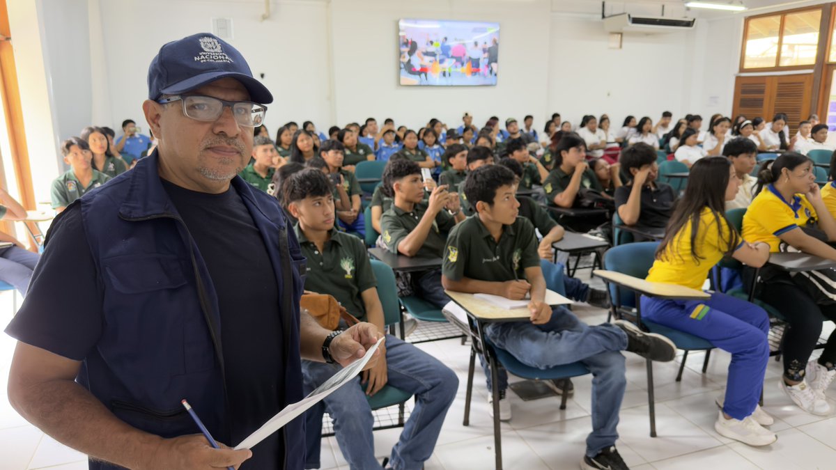 AmazoniaUNAL's tweet photo. Más de 90 proyectos estudiantiles dieron apertura al Foro Estudiantil Amazónico FESTA2026 en la UNAL Sede Amazonia.

Durante el 28 y 29 de mayo, estudiantes de la región amazónica presentan iniciativas sobre territorio, cultura, medio ambiente, educación y dinámicas sociales https://t.co/BZIv3CTN4d
