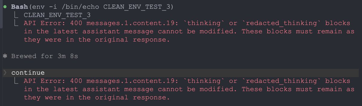 kcosr's tweet photo. "Use our harness for a better experience and subsidized inference." Well here's Slopus in its native habitat, Claude Code. How much of that subsidized inference did I waste on this unrecoverable 14-point code review session? https://t.co/tciroQzvRS