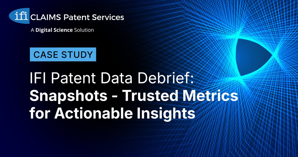IFICLAIMS's tweet photo. 24 million patents in the IFI Snapshot carry an Expired Fee Related status — a missed fee. The patent may be reinstated. Or it may lapse.

That uncertainty is a signal — only if the data tracking it is current.

Wrong status means a wrong decision. Dig in: https://t.co/HZY0g21T5i https://t.co/eNc6sQBEuA