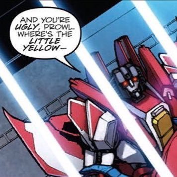 ShockblastPr's tweet photo. Es chistoso pensar que Prowl IDW es canónicamente feo. https://t.co/ysJd76PDRl