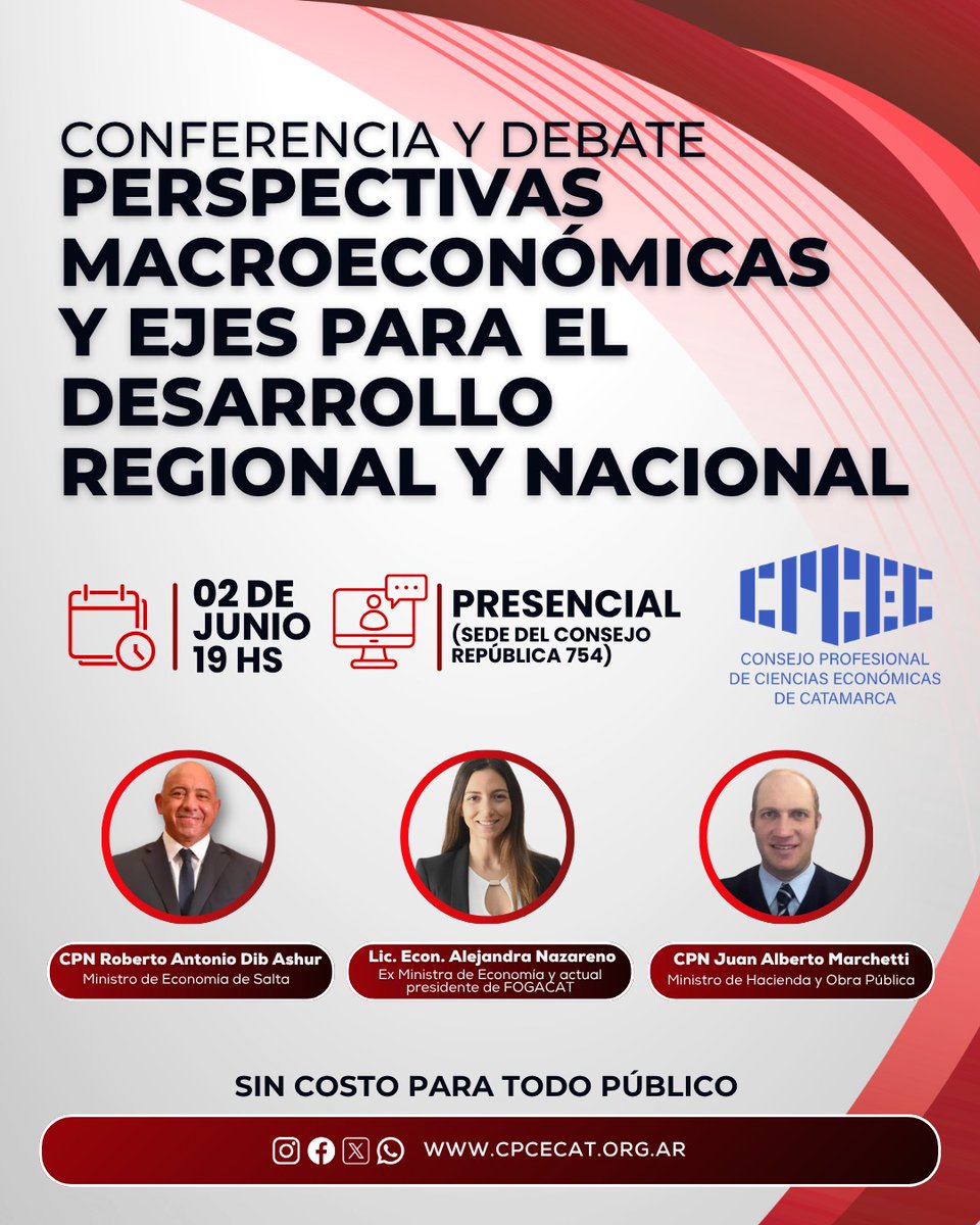 cpcecat's tweet photo. 𝐌𝐚𝐫𝐭𝐞𝐬 02/06 - 𝐂𝐨𝐧𝐟𝐞𝐫𝐞𝐧𝐜𝐢𝐚 𝐲 𝐝𝐞𝐛𝐚𝐭𝐞: 𝐏𝐞𝐫𝐬𝐩𝐞𝐜𝐭𝐢𝐯𝐚𝐬 𝐦𝐚𝐜𝐫𝐨𝐞𝐜𝐨𝐧ó𝐦𝐢𝐜𝐚𝐬 𝐲 𝐞𝐣𝐞𝐬 𝐩𝐚𝐫𝐚 𝐞𝐥 𝐝𝐞𝐬𝐚𝐫𝐫𝐨𝐥𝐥𝐨 𝐫𝐞𝐠𝐢𝐨𝐧𝐚𝐥 𝐲 𝐧𝐚𝐜𝐢𝐨𝐧𝐚𝐥

➡️Inscripciones: https://t.co/3bTlEjNF1V https://t.co/Mqm5KFQ9xD