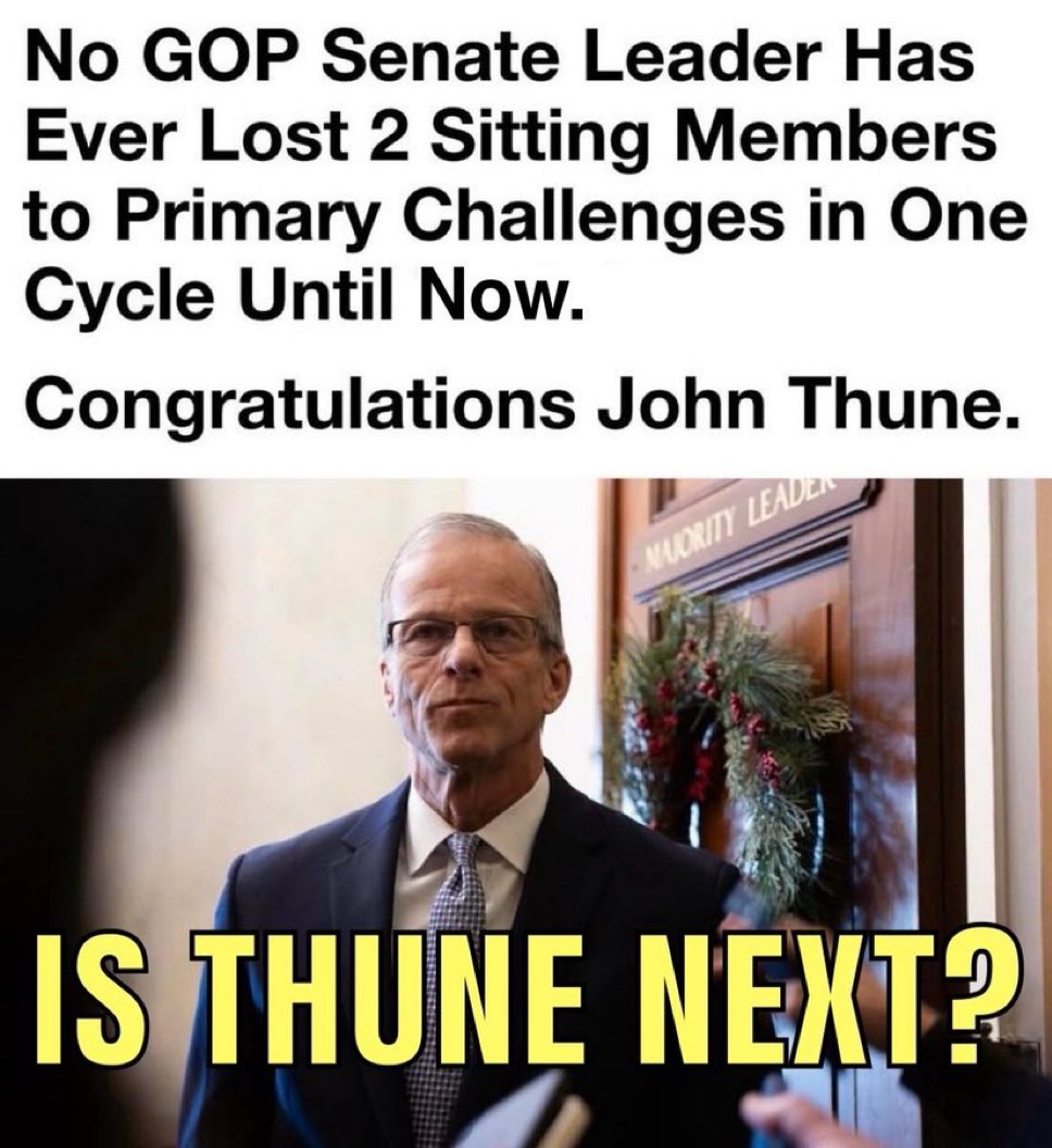 ProudElephant's tweet photo. John Thune is a total failure!!!

Republicans deserve so much better. https://t.co/9ZeVIREtv6