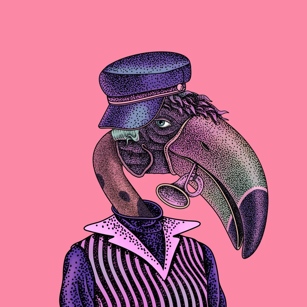 The_sugargirl's tweet photo. Revealed this beautiful beaks.

It was one of my favorite from the sneak peeks I saw pre-mint.

What did you reveal? https://t.co/uYpxQydzDX