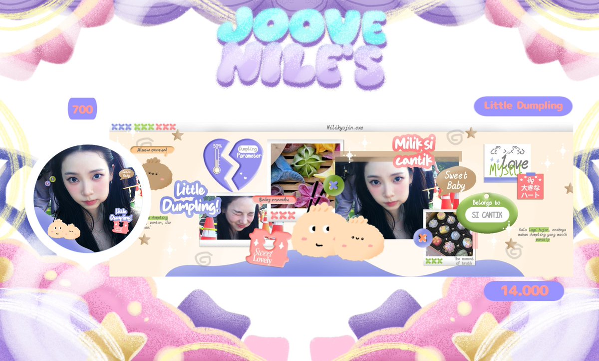 cherinls's tweet photo. help rt please, thank you! ⸜(｡˃ ᵕ ˂ )⸝♡

haloo, aku ada 6 layout rs foto baruu🫶🏻 ada ningning, wonyoung, yujin, karina, winter✨ untuk layout yujin&amp;karina ada versi wabis juga seharga 12k (bisa scroll yap)🙇🏻‍♀️ harga sudah termasuk retext, yuuk dijemput! 𖠗🤍 👛🍡

#bealanja https://t.co/JbJWsY0siL