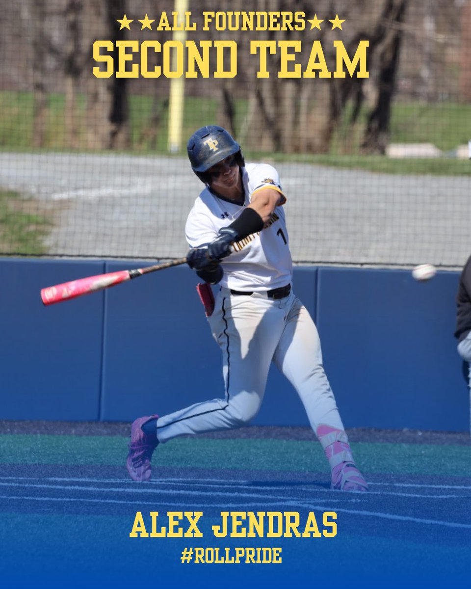 tppridebaseball's tweet photo. Congratulations to Alex Cruz and Alex Jendras who were both selected as All-Founders League Players! #RollPride https://t.co/O8zDYey78P