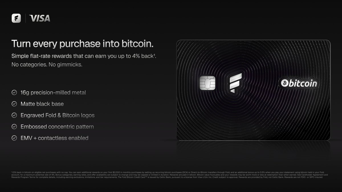 fold_app's tweet photo. Heavy enough for the hardest money. https://t.co/jJkrkXZwtH