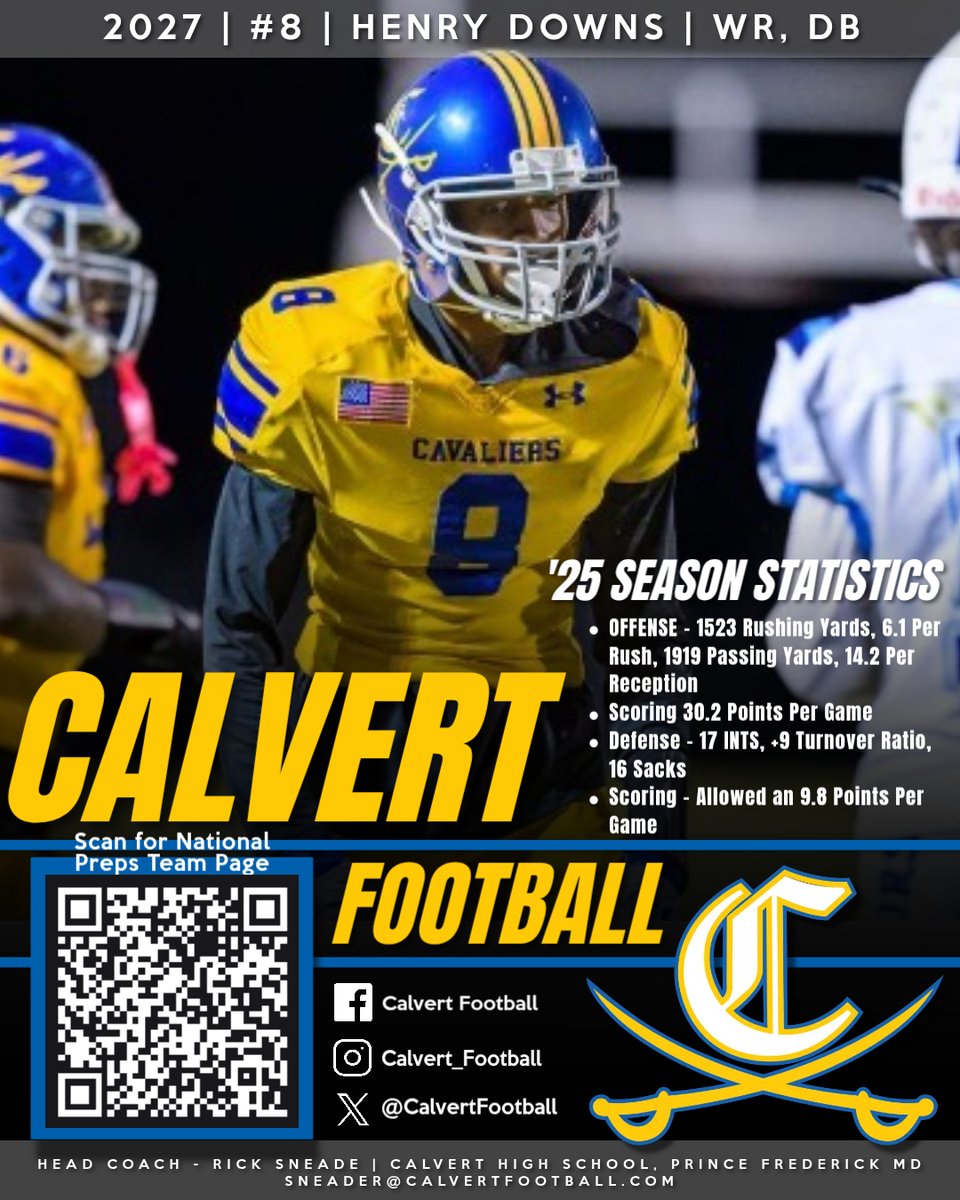 CalvertFootball's tweet photo. https://t.co/te8U8GGn5f