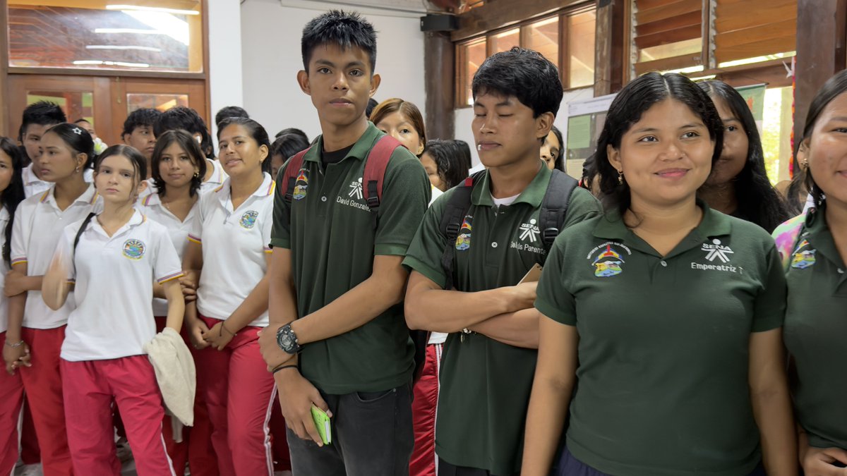 AmazoniaUNAL's tweet photo. Más de 90 proyectos estudiantiles dieron apertura al Foro Estudiantil Amazónico FESTA2026 en la UNAL Sede Amazonia.

Durante el 28 y 29 de mayo, estudiantes de la región amazónica presentan iniciativas sobre territorio, cultura, medio ambiente, educación y dinámicas sociales https://t.co/bMXgNtP5PG
