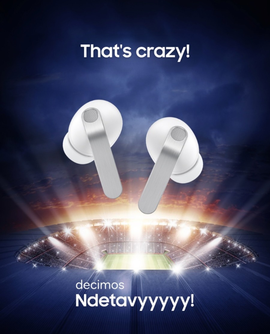 SamsungPY's tweet photo. El mundo habla más de 20 idiomas y tus Galaxy Buds4 Pro los entienden todos. 🌍🎧

Activás el Modo Intérprete y escuchás traducciones en tiempo real directo en tus auriculares, con una entonación ultra natural.

¿Listo para romper barreras?🔥

#GalaxyBuds4Pro #GalaxyAI #SamsungPy https://t.co/ltDMA8weSA