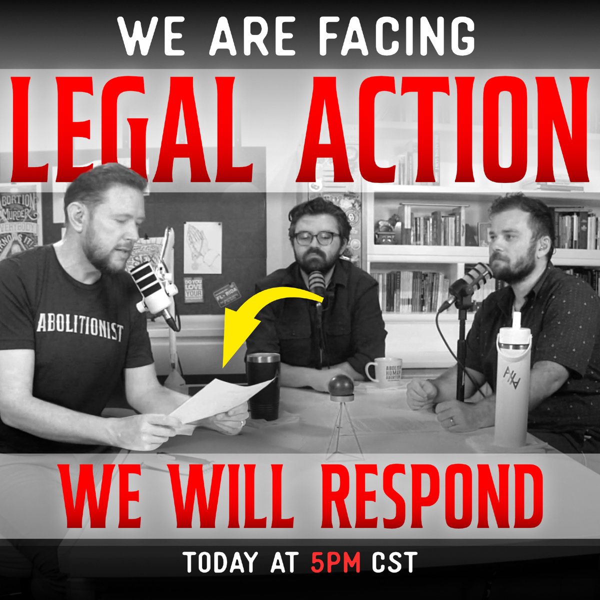 AbolitionRising's tweet photo. Tune in tonight at 5PM CST. https://t.co/Jkl5S83nyJ