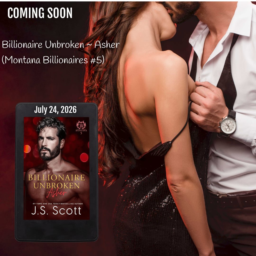 AuthorJSScott's tweet photo. 𝑩𝒊𝒍𝒍𝒊𝒐𝒏𝒂𝒊𝒓𝒆 𝑼𝒏𝒃𝒓𝒐𝒌𝒆𝒏 ~ 𝑨𝒔𝒉𝒆𝒓 (𝑴𝒐𝒏𝒕𝒂𝒏𝒂 𝑩𝒊𝒍𝒍𝒊𝒐𝒏𝒂𝒊𝒓𝒆𝒔 #5) 

𝑹𝒆𝒍𝒆𝒂𝒔𝒆 𝑫𝒂𝒕𝒆 July 24, 2026 

Preorder 
Amazon https://t.co/fLyxfkoRAo
Amazon CA https://t.co/dh3wvJ86JB
Amazon UK https://t.co/8JPS8daRlH https://t.co/6816BzvwLa