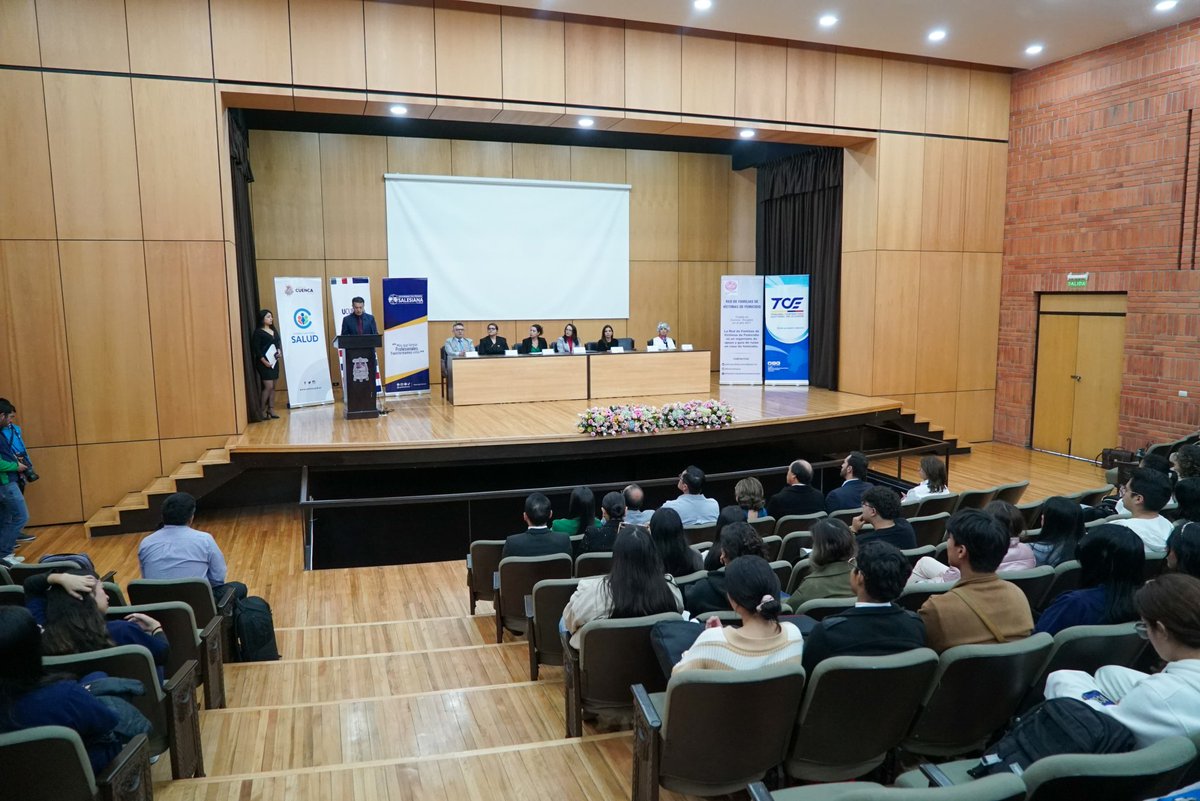 udecuenca's tweet photo. #EncuentrosUCuenca | Inauguramos el II Foro Internacional “Mujer, Sociedad y Violencia”. Un espacio académico e interdisciplinario que reúne a instituciones, especialistas y comunidad para reflexionar sobre la violencia de género desde una perspectiva integral.
@mendietarodrigo https://t.co/jHk27R7mS4
