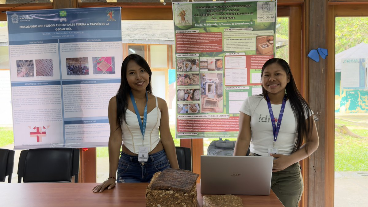 AmazoniaUNAL's tweet photo. Más de 90 proyectos estudiantiles dieron apertura al Foro Estudiantil Amazónico FESTA2026 en la UNAL Sede Amazonia.

Durante el 28 y 29 de mayo, estudiantes de la región amazónica presentan iniciativas sobre territorio, cultura, medio ambiente, educación y dinámicas sociales https://t.co/Q8tNigoicT