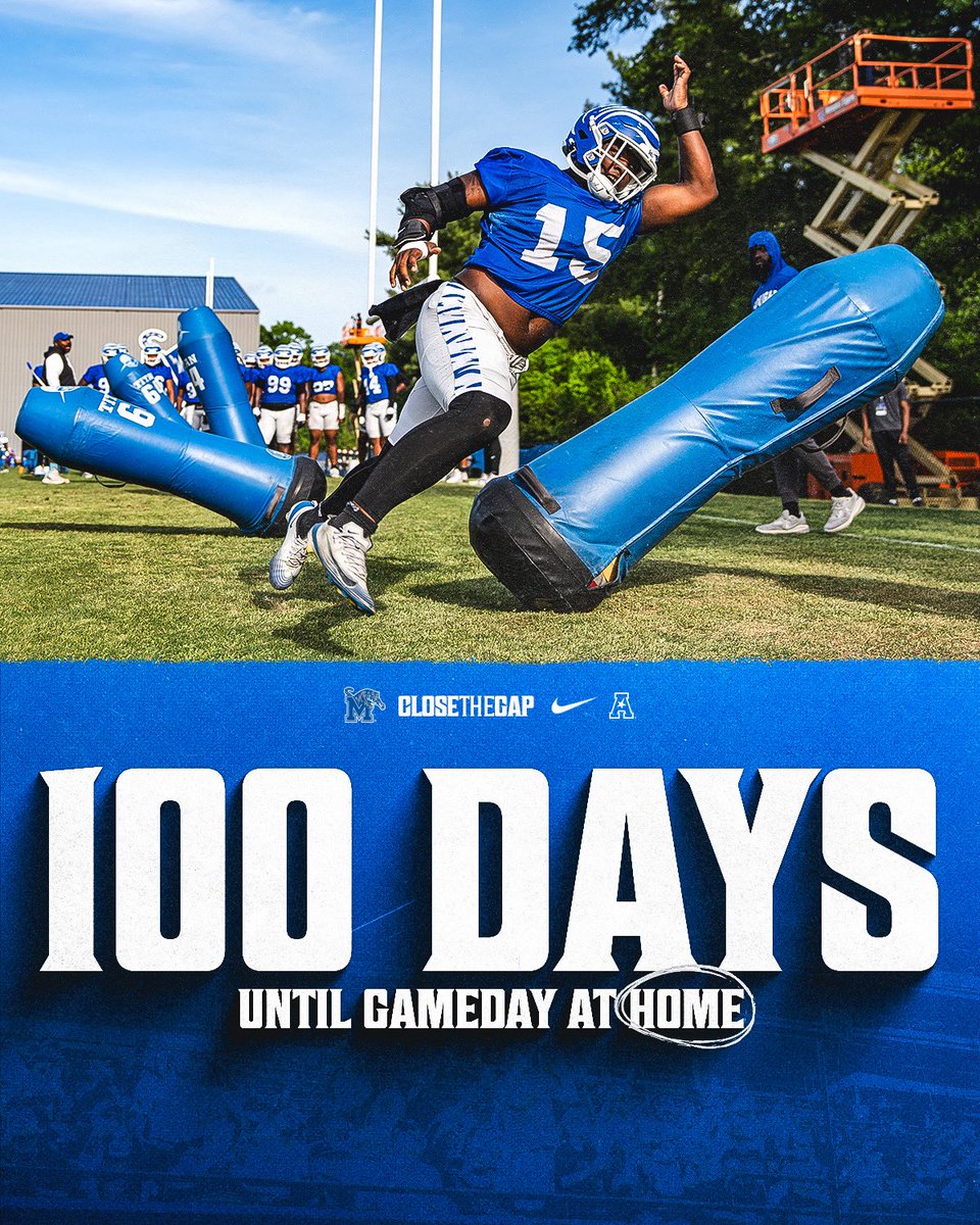 MemphisFB's tweet photo. See you at Home Ⓜ️

🎟️ https://t.co/JCV66A1OG9

#GoTigersGo | #CloseTheGap https://t.co/EtbWFiDZr2