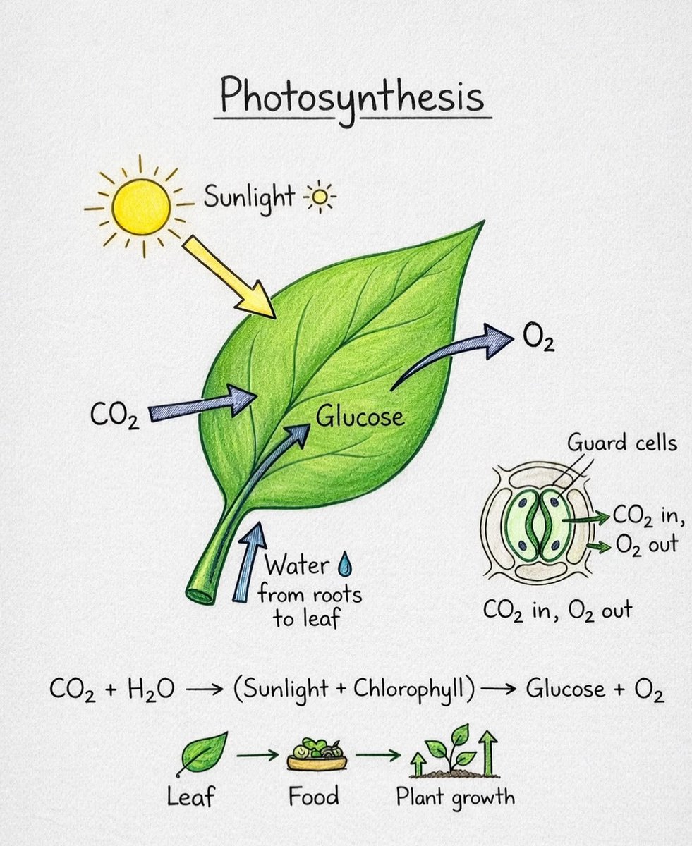 ScienceC40710's tweet photo. Photosynthesis https://t.co/pJ1Iwx9nKV