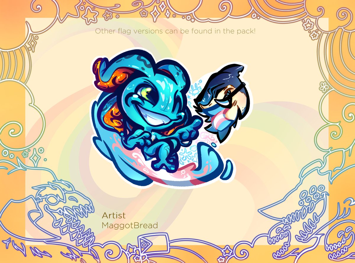 LoLPrideChibis's tweet photo. Time to ride the wave! Fizz and his best-of-friends sharky Longtooth swoop in!

🎨: @BreadwMaggots https://t.co/jowzWAIuH0