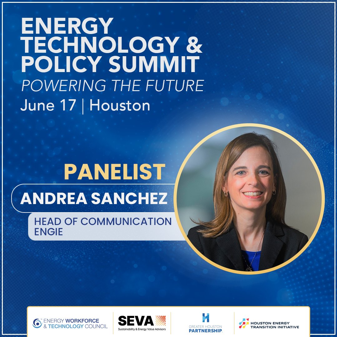 EnergyWorkforce's tweet photo. How does communication shape a strong corporate culture?

Join Energy Workforce at the Energy Technology & Policy Summit on June 17, featuring Andrea Sanchez, Head of Communication, ENGIE, for the Lunchtime Fireside Chat: Evaluating Corporate Culture.

This fireside chat will explore how leadership behavior, organizational values, and workplace culture influence safety performance and risk management across the energy industry.

🔗 Don’t miss out – Register now: https://t.co/D1FkdbBOiG