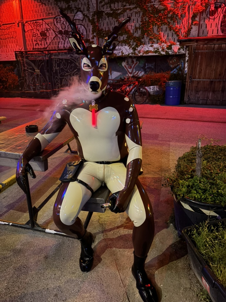 pupMittens's tweet photo. No manners of those deers these days. They just trample. 👀
📸: Vree
🦌: @Rubberfoxy https://t.co/VJmw8MorkS