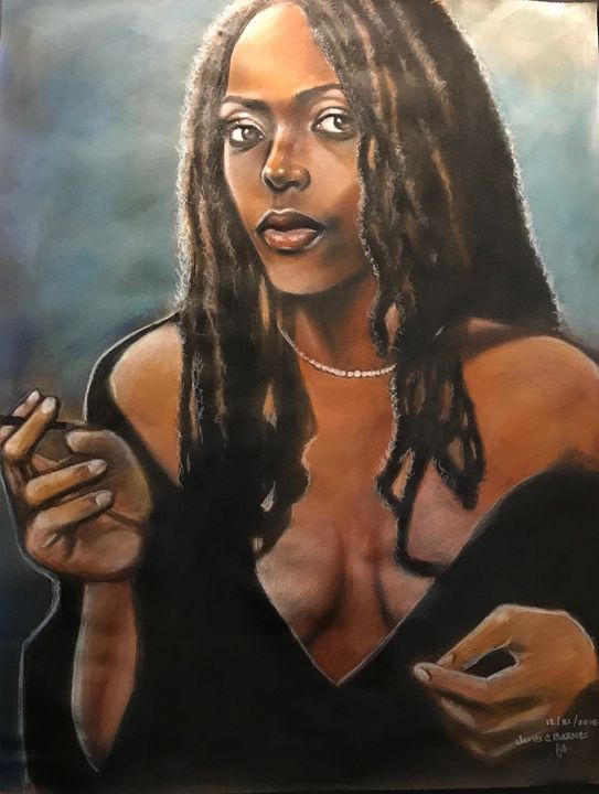 JamesCalvinBar1's tweet photo. Art of the Day! "Cassandra". Buy at: https://t.co/KQkU2DlM0f https://t.co/9LQSkYttGI