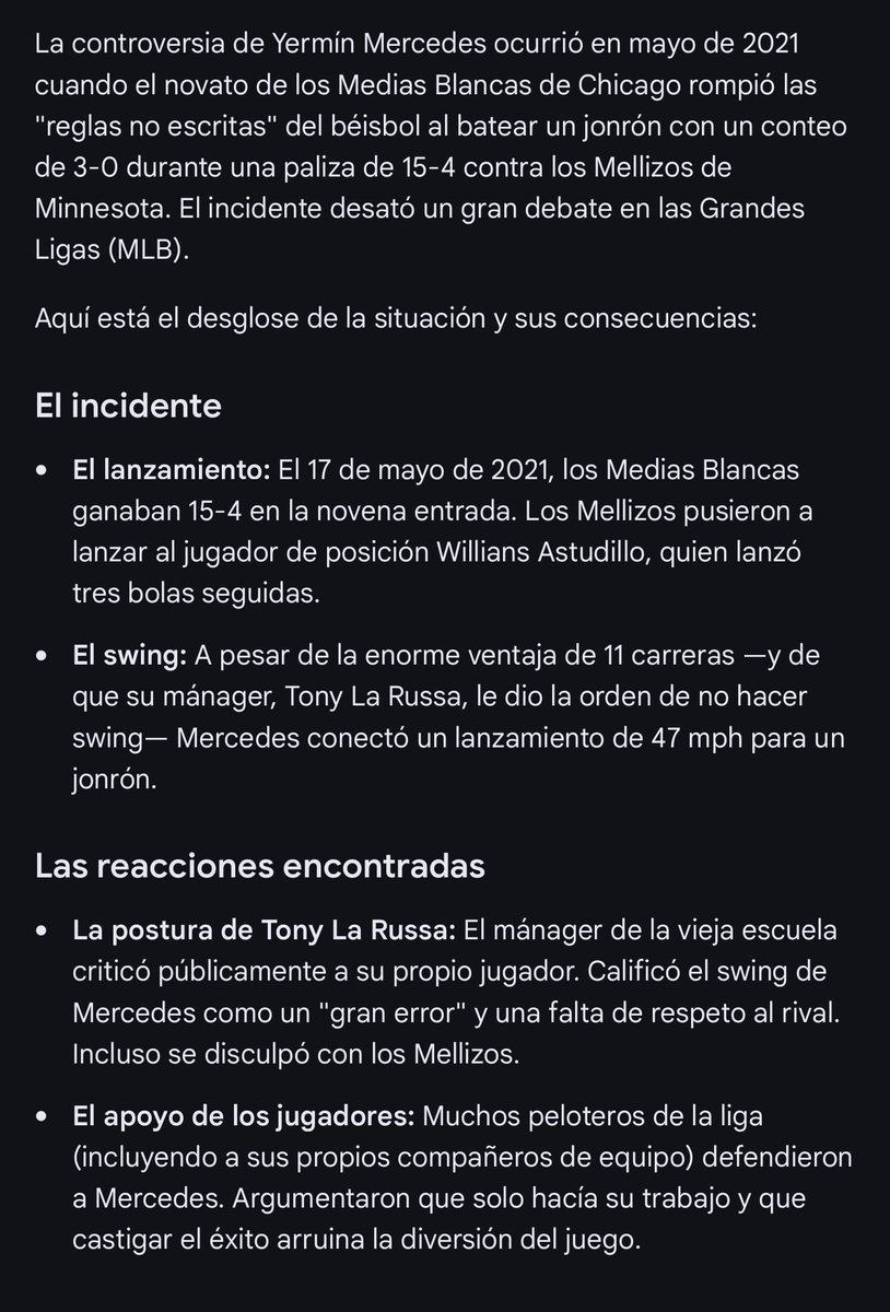 curateven's tweet photo. Yermin Mercedes “La Ñapa” lo dejaron libre de la MLB por mal criado y romper una regla no escrita y uno de los managers mas famosos (Tony La Russa) le dio pa el. A Foke que vaya preparando las preguntas para el prime time 🫠  #PlanetaAlofoke https://t.co/2WxUqmFLEf