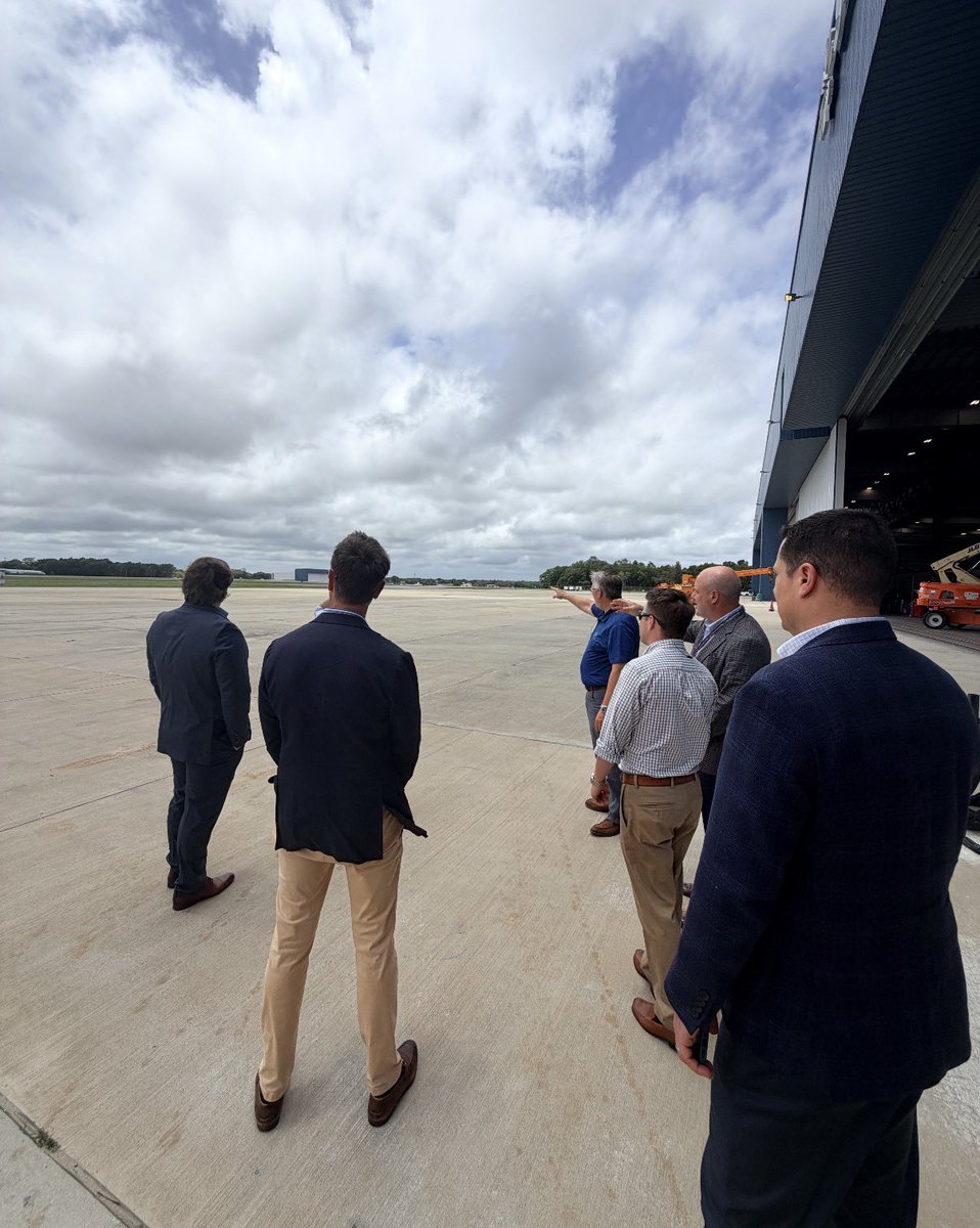 PatronisFL's tweet photo. Yesterday, my staff toured ST Engineering’s Pensacola operations and visited @PensacolaState’s Aviation Maintenance Training Academy to see firsthand how Northwest Florida is preparing the next generation of aviation professionals.

Great to see the partnerships strengthening our workforce and growing our local economy.