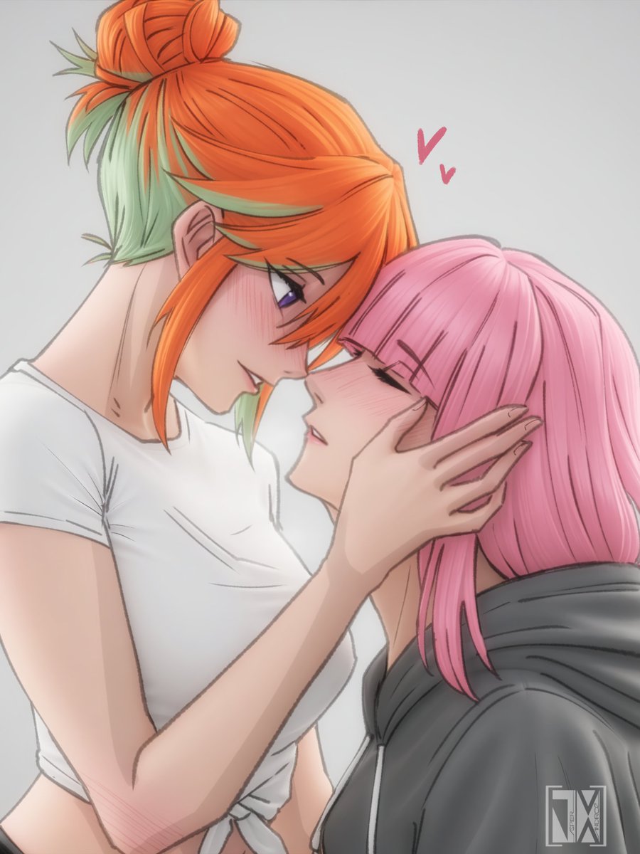 jasjusper's tweet photo. Oyasumi calli🧡🩷
#KFPicasso #callillust #takamori https://t.co/8H5t5lXldI