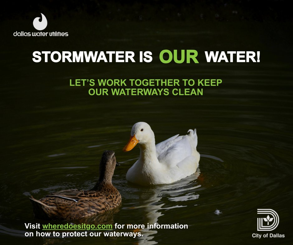 mytrinityriver's tweet photo. We can all do our part to keep our local waterways clean. Dispose of your trash correctly to prevent it from entering storm drains and help protect our waterways. Visit https://t.co/Qvx0uBFQNF to learn more.

@311dallas https://t.co/EpSSYq5Xiu
