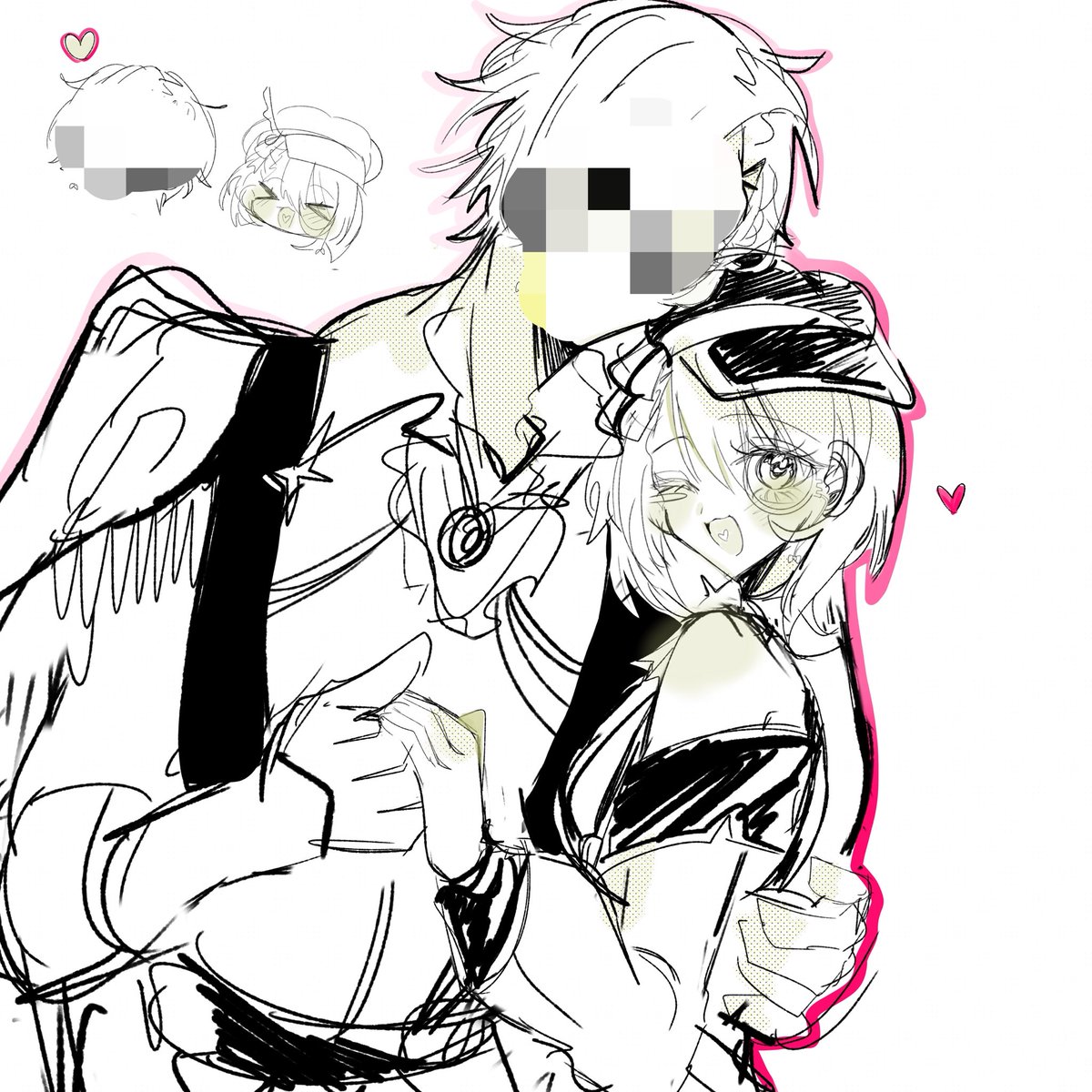 cyn_5r's tweet photo. 描き合いとか https://t.co/7kr6jaIUK6