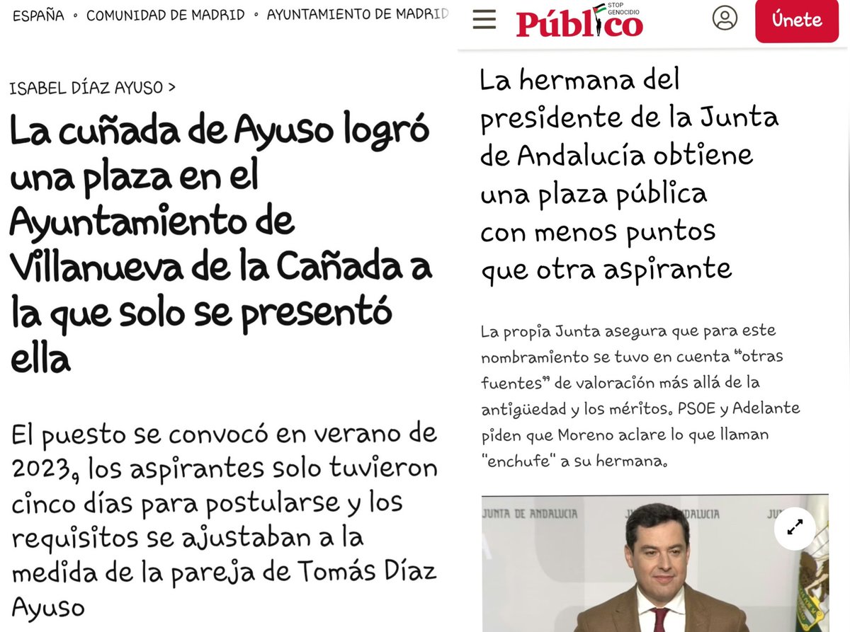 Ginesta82's tweet photo. @el_pais @TaniaCrespo3 Es innegable. Aunque fuera verdad lo del Psoe, que no lo es, ¿Por qué la justicia no actúa igual con la derecha y el pp? Hoy se juzga al hermano de Sánchez, pero la cuñada de Ayuso y la hermana de Moreno Bonilla están en sus casas tan ricamente cuando sus casos son obvios. https://t.co/5mrcTJUc5f