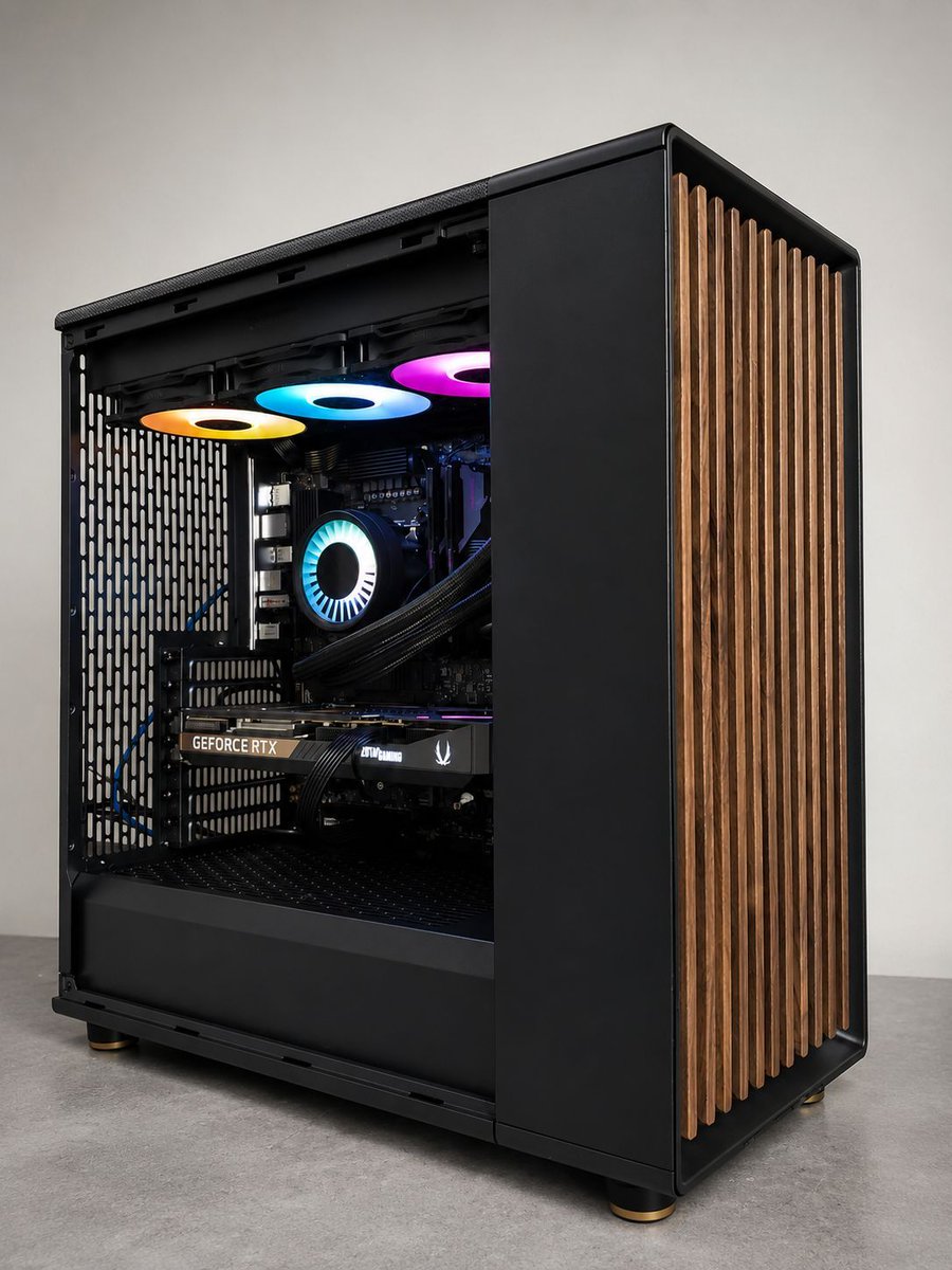 ActualComputer's tweet photo. ✨ Le PC gaming puissant au design premium 🖤
Performance, RGB et refroidissement optimal réunis dans une seule machine 🚀🔥

#GamingPC #SetupGaming #RTX #PCMasterRace #CustomPC #actualcomputer https://t.co/63SYeoIYj9